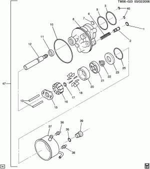 STEERING PUMP ASM