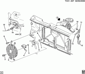 ENGINE COOLANT FAN-AUXILIARY