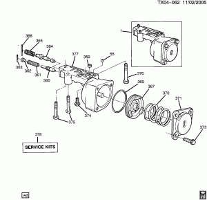 AUTOMATIC TRANSMISSION (MD8) PART 8 (HYDRA-MATIC 4L60)(THM700-R4) AUXILIARY ACCUMULATOR VALVE