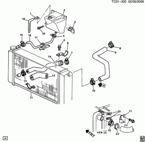 RADIATOR HOSES (LH6/6.2C,LL4/6.2J,L65/6.5F)