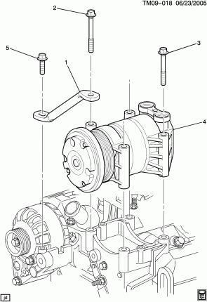 A/C COMPRESSOR MOUNTING