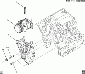 A/C COMPRESSOR MOUNTING (LMM/6.6-6)