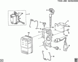 FUEL FILTER- DIESEL (LH6/6.2C,LL4/6.2J)