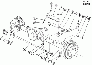 STEERING LINKAGE (EXC 4.10 RATIO W/JB7,JD7)