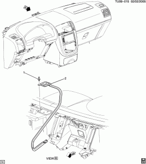 NAVIGATION ANTENNA (U3U)