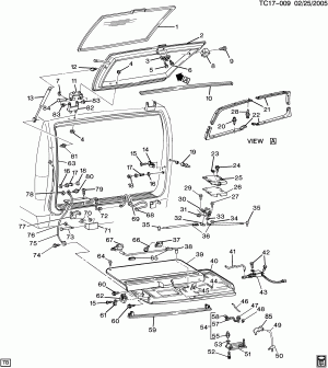 ENDGATE & RELATED PARTS (E55)