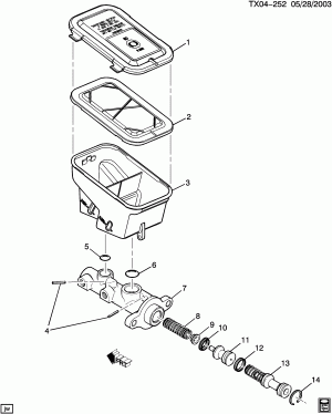 BRAKE MASTER CYLINDER