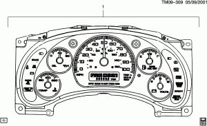 CLUSTER ASM/INSTRUMENT PANEL