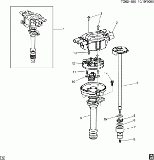 DISTRIBUTOR/IGNITION (L35/4.3W)