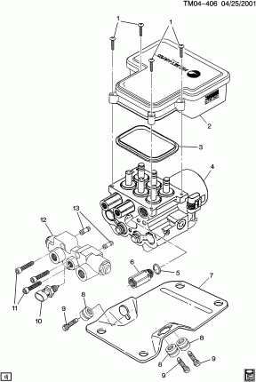BRAKE CONTROL MODULE (EBCM)