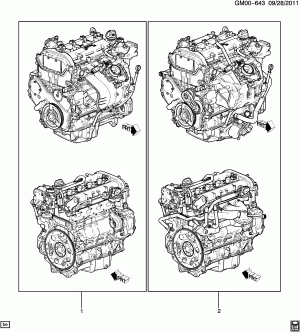 ENGINE ASM & PARTIAL ENGINE (LEA/2.4K, EMISSION NU6)