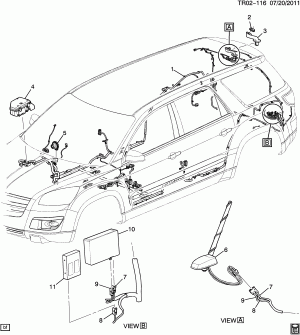 WIRING HARNESS/BODY (BUICK W49)