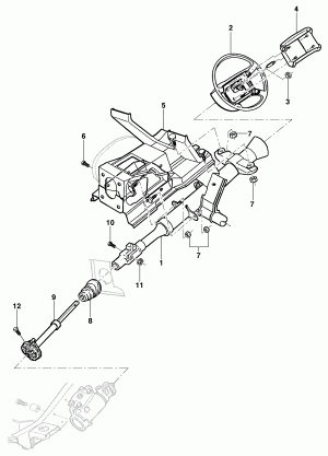 Steering column & Steering weel