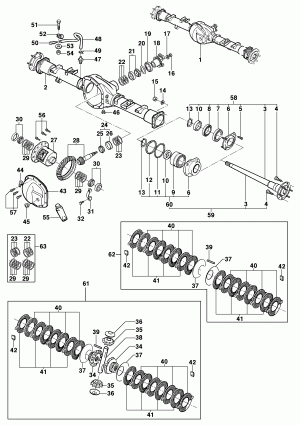 Rear axle - Pick-up - GrandBlazer