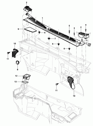Air distribution outher
