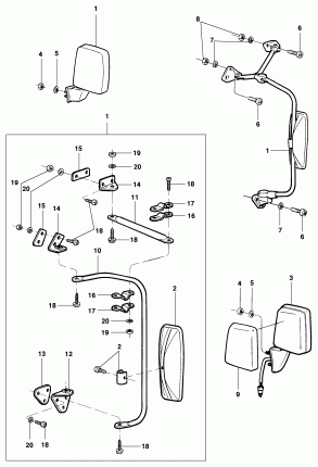 Espelho retrovisor externo