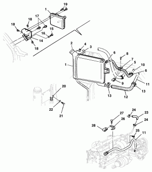 Reservatório de expansão do radiador - modelo 15
