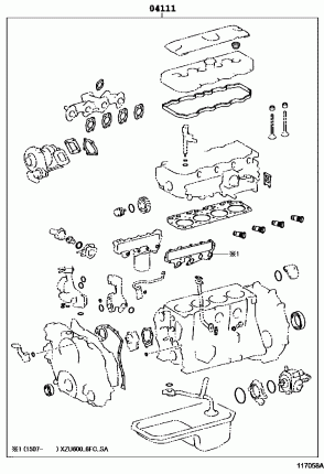 К-Т ПРОКЛАДОК ДВИГАТЕЛЯ