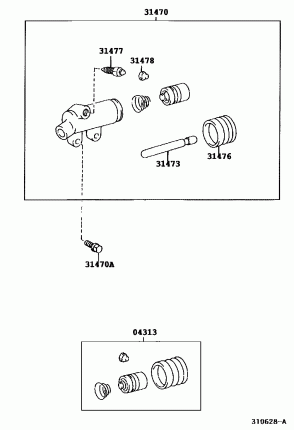 ЦИЛИНДР СЦЕПЛЕНИЯ