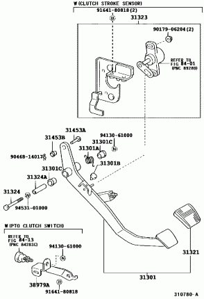 ПЕДАЛЬ СЦЕПЛЕНИЯ