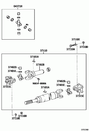 КАРДАН, КРЕСТОВИНЫ