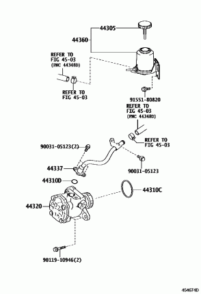 НАСОС ГИДРОУСИЛИТЕЛЯ , БАЧОК