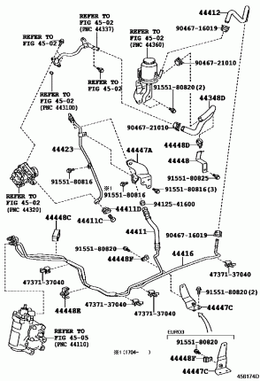 ТРУБКИ ГИДРОУСИЛИТЕЛЯ РУЛЯ