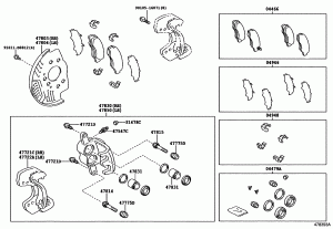 ЗАДНЯЯ ТОРМОЗНАЯ СИСТЕМА