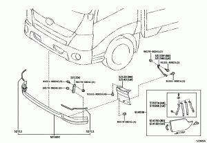 ПЕРЕДНИЙ БАМПЕР И ДЕТАЛИ