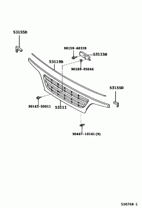 РЕШЕТКА РАДИАТОРА