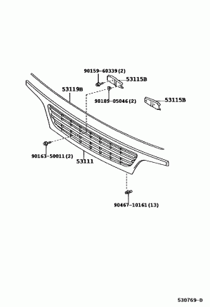 РЕШЕТКА РАДИАТОРА