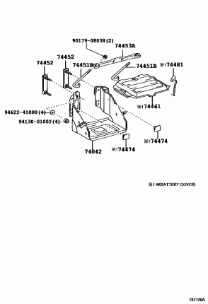 АККУМУЛЯТОР КРЕПЕЖ