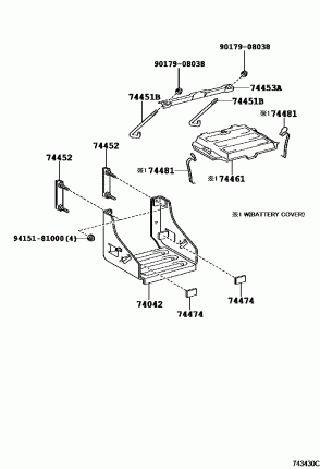 АККУМУЛЯТОР КРЕПЕЖ