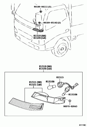 ПЕРЕДНИЙ ФОНАРЬ ПОВОРОТНИКА