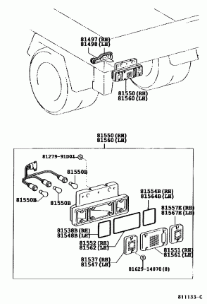 ЗАДНИЕ ФОНАРИ