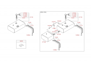 Бак топливный, составляющие