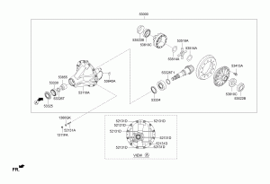 Чашка дифференциала заднего моста