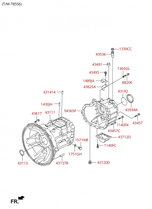 Корпус трансмиссии
