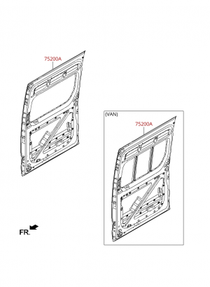 Средняя дверь (SLIDING)