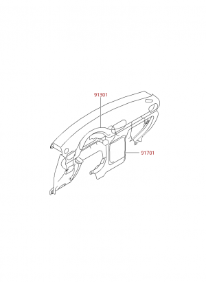 Электропроводка панели приборов