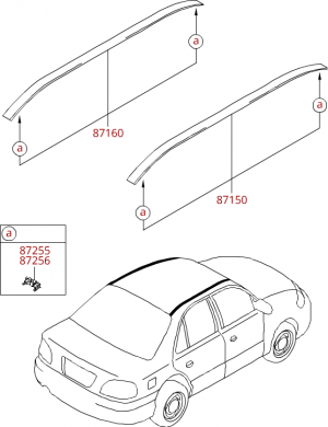 Накладка крыши