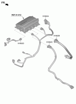 Трубопроводы привода кабины