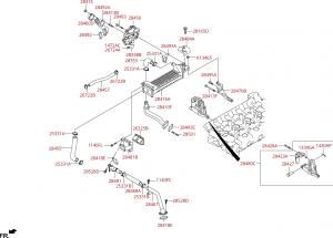 Система рециркуляции отработавших газов