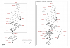 Сиденье переднее