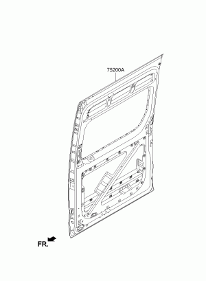 Средняя дверь (SLIDING)