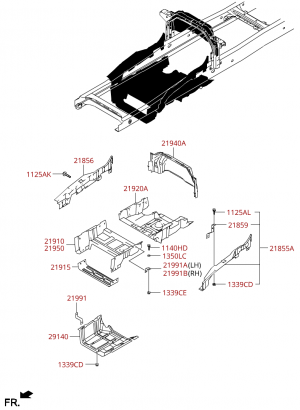 Детали моторного отсека