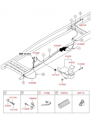 Шланг и трубопровод гидропривода сцепления