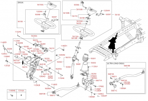 Рулевое колесо, рул.колонка и рул.тяги