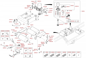 Аккумуляторная батарея и воздушный баллон