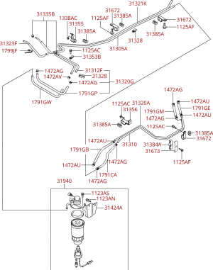 Фильтр топливный